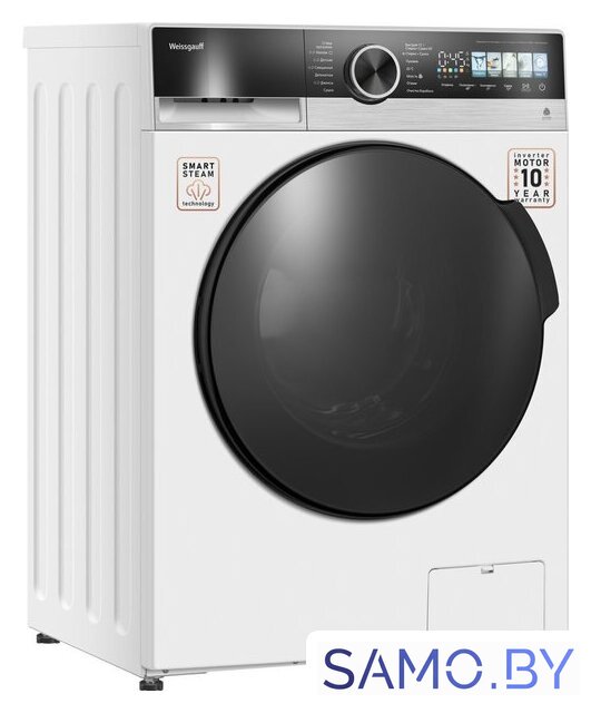 Стирально-сушильная машина Weissgauff WMD 45148 Color Touch Inverter Steam - Изображение №5 — Интернет-магазин samo.by