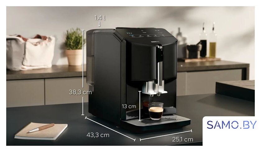 Кофемашина Siemens EQ300 TF301E09 - Изображение №11 — Интернет-магазин samo.by
