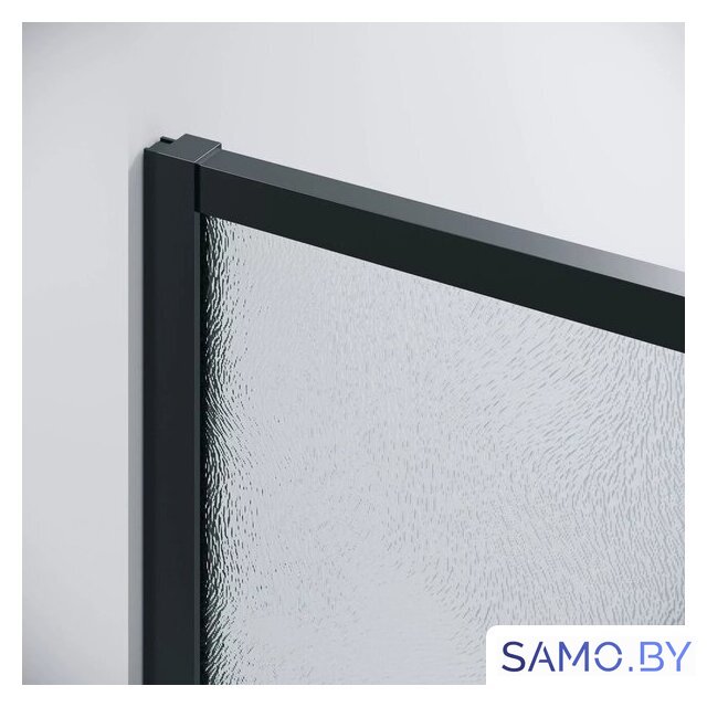 Душевой уголок Grossman Galaxy 110x90x195 120.K33.01.1190.21.02 (черный матовый/шиншилла стекло) - Изображение №3 — Интернет-магазин samo.by