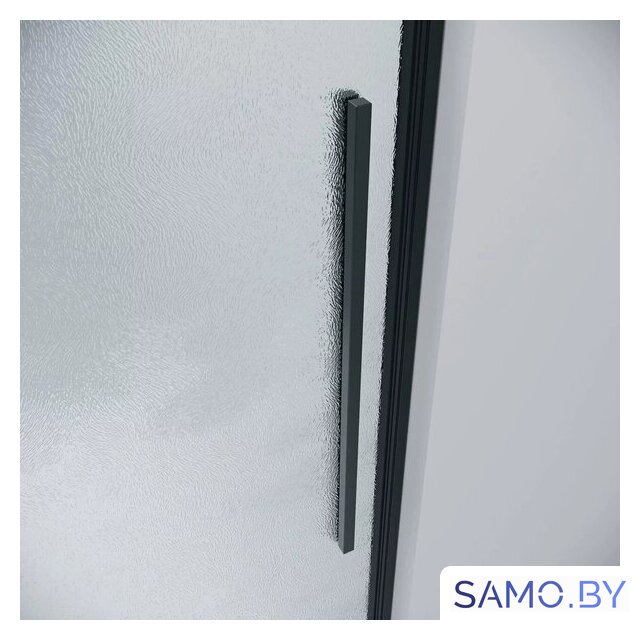 Душевой уголок Grossman Galaxy 110x90x195 120.K33.01.1190.21.02 (черный матовый/шиншилла стекло) - Изображение №2 — Интернет-магазин samo.by