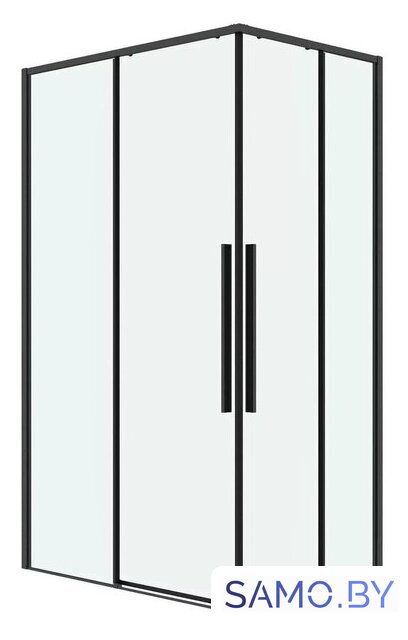 Душевой уголок Grossman Galaxy 90x70x195 300.K33.01.9070.42.00 (графит сатин/стекло прозрачное) - Изображение №1 — Интернет-магазин samo.by