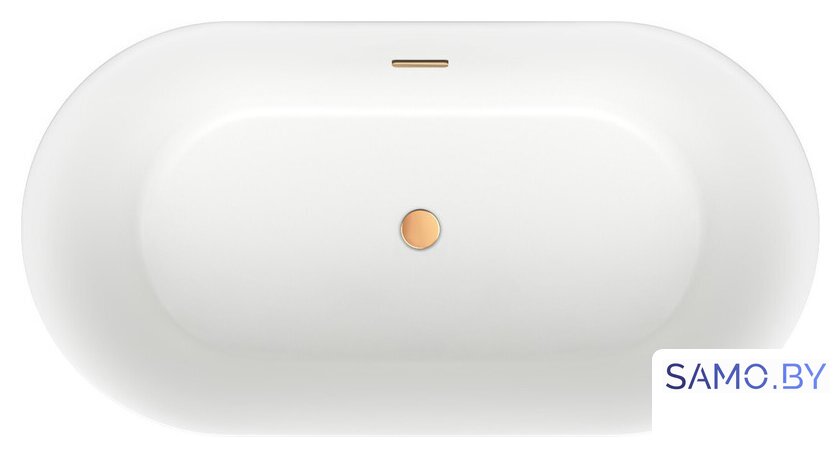 Ванна Wellsee Chic Riviera 149x78 236801004 (отдельностоящая ванна белый глянец, экран, ножки, сифон-автомат золото) - Изображение №4 — Интернет-магазин samo.by