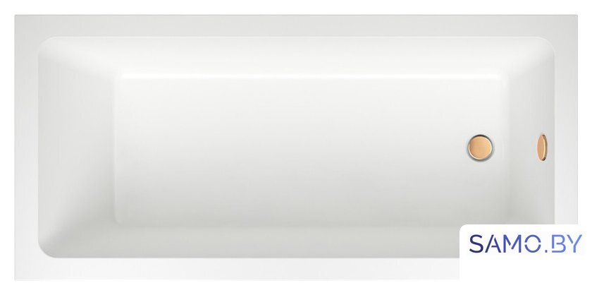 Ванна Wellsee FreeDom 165x80 231102008 (встраиваемая ванна белый глянец, ножки, сифон-автомат золото) - Изображение №2 — Интернет-магазин samo.by