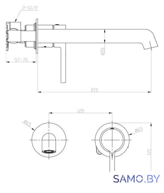 Смеситель Raglo R20.11.03 - Изображение №6 — Интернет-магазин samo.by