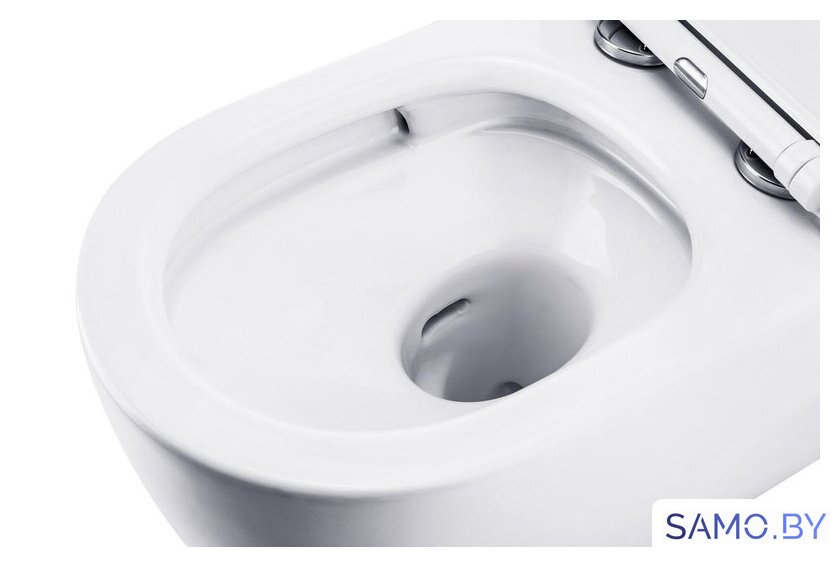 Унитаз подвесной Roxen Porto в комплекте с инсталляцией StounFix Dual Fresh 6 в 1 868535 (кнопка: белый глянцевая) - Изображение №14 — Интернет-магазин samo.by