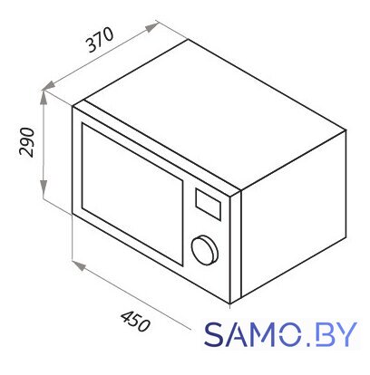 Микроволновая печь MAUNFELD JFSMO.20.5.GRIB - Изображение №3 — Интернет-магазин samo.by