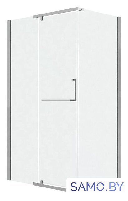 Душевой уголок Grossman Pragma 100x80x195 120.K33.03.1080.10.02 (хром/шиншилла стекло) - Изображение №1 — Интернет-магазин samo.by