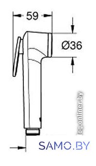 Гигиенический душ Grohe Tempesta-F Trigger Spray 30 27512001 - Изображение №2 — Интернет-магазин samo.by