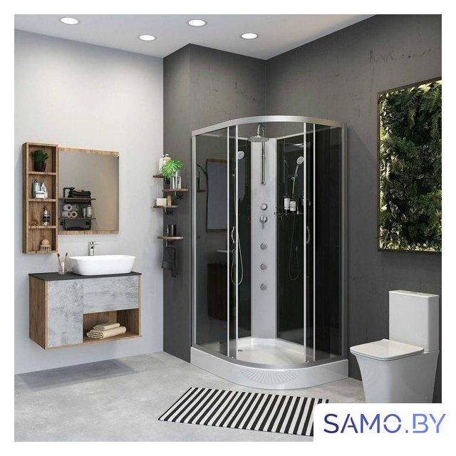 Душевая кабина Niagara NG-3512-14LBKTG 120x80 - Изображение №1 — Интернет-магазин samo.by