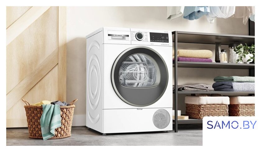 Сушильная машина Bosch Serie 6 WQG1417EPL - Изображение №3 — Интернет-магазин samo.by
