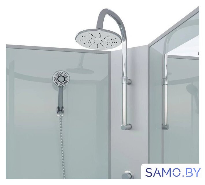 Душевая кабина Niagara NG-3502-14BKT 100x100x210 (тонированное стекло) - Изображение №4 — Интернет-магазин samo.by