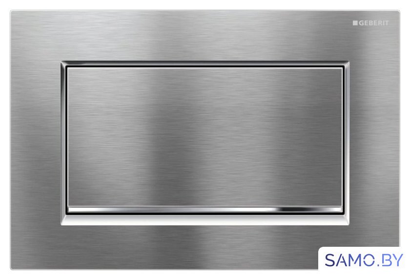 Панель смыва Geberit Sigma 30 115.893.KX.1 (хром матовый/хром глянцевый) - Изображение №1 — Интернет-магазин samo.by