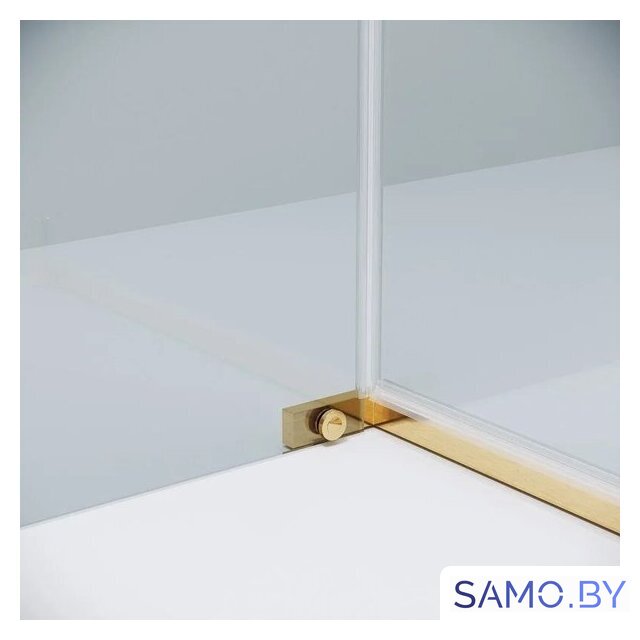 Душевой уголок Grossman Pragma 100x80x195 120.K33.03.1080.32.00 (золото сатин/стекло прозрачное) - Изображение №5 — Интернет-магазин samo.by