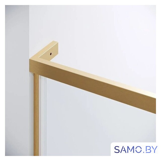 Душевой уголок Grossman Pragma 100x80x195 120.K33.03.1080.32.00 (золото сатин/стекло прозрачное) - Изображение №4 — Интернет-магазин samo.by