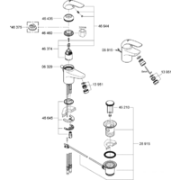 Смеситель Grohe Euroeco 32734000 - Превью изображения №3 — Интернет-магазин samo.by