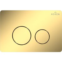 Унитаз подвесной Roxen Porto в комплекте с инсталляцией StounFix Dual Fresh 6 в 1 868474 (кнопка: золото глянцевая) - Превью изображения №18 — Интернет-магазин samo.by