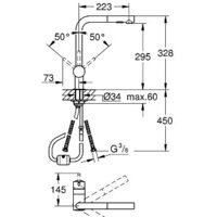 Смеситель Grohe Minta 30274000 (хром) - Превью изображения №2 — Интернет-магазин samo.by