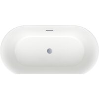 Ванна Wellsee Chic Riviera 149x78 236801001 (отдельностоящая ванна белый глянец, экран, ножки, сифон-автомат хром) - Превью изображения №4 — Интернет-магазин samo.by