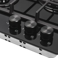 Варочная панель ZorG HAG45 FDW black - Превью изображения №6 — Интернет-магазин samo.by