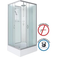 Душевая кабина Niagara NG-33984-14QBKT 90x80x200 (матовое стекло) - Превью изображения №2 — Интернет-магазин samo.by