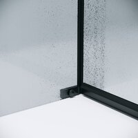 Душевой уголок Grossman Pragma 100x90x195 120.K33.03.1090.21.02 (черный матовый/стекло шиншилла) - Превью изображения №5 — Интернет-магазин samo.by