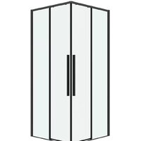 Grossman Galaxy 80x80x195 300.K33.01.8080.42.00 (графит сатин/стекло прозрачное)