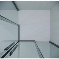 Душевой уголок Grossman Galaxy 80x80x195 300.K33.01.8080.42.00 (графит сатин/стекло прозрачное) - Превью изображения №6 — Интернет-магазин samo.by