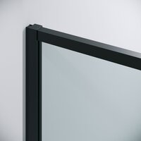Душевой уголок Grossman Galaxy 110x90x195 120.K33.01.1190.21.00 (черный матовый/стекло прозрачное) - Превью изображения №3 — Интернет-магазин samo.by
