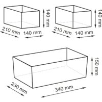Корзина Wasserkraft Mindel WB-850 Set - Превью изображения №7 — Интернет-магазин samo.by