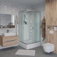 Душевая кабина Niagara NG-33974-14QBKTG 90x70x200 (матовое стекло) - Превью изображения №3 — Интернет-магазин samo.by