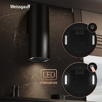 Кухонная вытяжка Weissgauff TUBUS 90 Black Edition (2025) - Превью изображения №4 — Интернет-магазин samo.by
