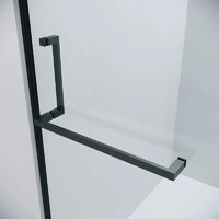Душевой уголок Grossman Pragma 110x80x195 120.K33.03.1180.21.00 (черный матовый/стекло прозрачное) - Превью изображения №2 — Интернет-магазин samo.by