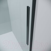 Душевой уголок Grossman Galaxy 110х100х195 120.K33.01.1110.42.00 (графит сатин/прозрачное стекло) - Превью изображения №2 — Интернет-магазин samo.by