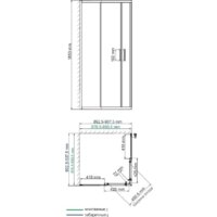 Душевой уголок Wasserkraft Lippe 45S03 - Превью изображения №3 — Интернет-магазин samo.by