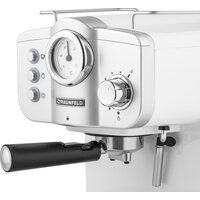 Рожковая кофеварка MAUNFELD MF-735WH Pro - Превью изображения №9 — Интернет-магазин samo.by