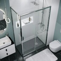 Душевой уголок Grossman Style 130x90x195 120.K33.05.1390.10.00 (хром/прозрачное стекло) - Превью изображения №10 — Интернет-магазин samo.by