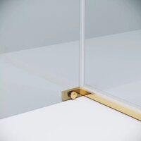 Душевой уголок Grossman Pragma 110x80x195 120.K33.03.1180.32.00 (золото сатин/прозрачное стекло) - Превью изображения №6 — Интернет-магазин samo.by