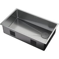 Кухонная мойка ZorG Zerox 74 U / IF Side SF Steel - Превью изображения №2 — Интернет-магазин samo.by