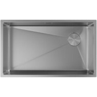 Кухонная мойка ZorG Zerox 74 U / IF Side SF Steel - Превью изображения №3 — Интернет-магазин samo.by