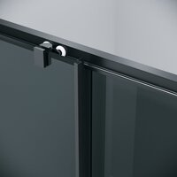 Душевой уголок Grossman Cosmo 100x80x195 120.K33.02.1080.21.10 (черный матовый/тонированно стекло) - Превью изображения №5 — Интернет-магазин samo.by