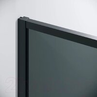 Душевая стенка Grossman Galaxy 100х195 200.K33.01.100.21.10 (черный матовый/стекло тонированное) - Превью изображения №3 — Интернет-магазин samo.by