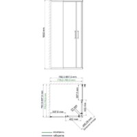 Душевой уголок Wasserkraft Lippe 45S02 - Превью изображения №3 — Интернет-магазин samo.by