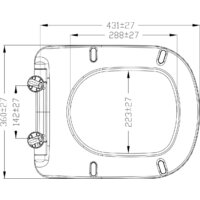 Сиденье для унитаза Lavinia Boho Bell Pro 33290100 - Превью изображения №3 — Интернет-магазин samo.by