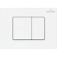 Унитаз подвесной Roxen Antares Black в комплекте с инсталляцией StounFix Dual Fresh 6 в 1 868551 (кнопка: белый глянцевая) - Превью изображения №13 — Интернет-магазин samo.by