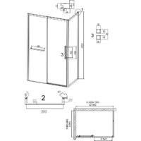 Душевой уголок Grossman Style 130x90x195 120.K33.05.1390.10.02 (хром/стекло шиншилла) - Превью изображения №12 — Интернет-магазин samo.by