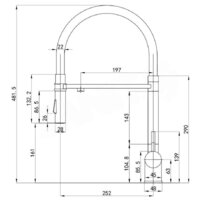 Смеситель Roxen Keit 500504GM-GR - Превью изображения №2 — Интернет-магазин samo.by