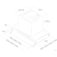 Кухонная вытяжка Elica Box In Plus IXGL/A/60 PRF0097795A - Превью изображения №3 — Интернет-магазин samo.by