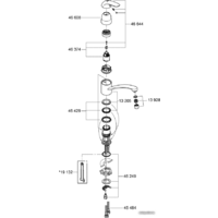 Смеситель Grohe Euroeco 32750000 - Превью изображения №3 — Интернет-магазин samo.by