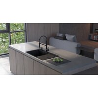 Кухонная мойка Omoikiri Akisame 86-GB-R Side (графит) - Превью изображения №2 — Интернет-магазин samo.by