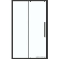 Grossman Cosmo 110x195 100.K33.02.110.21.00 (черный матовый/стекло прозрачное)